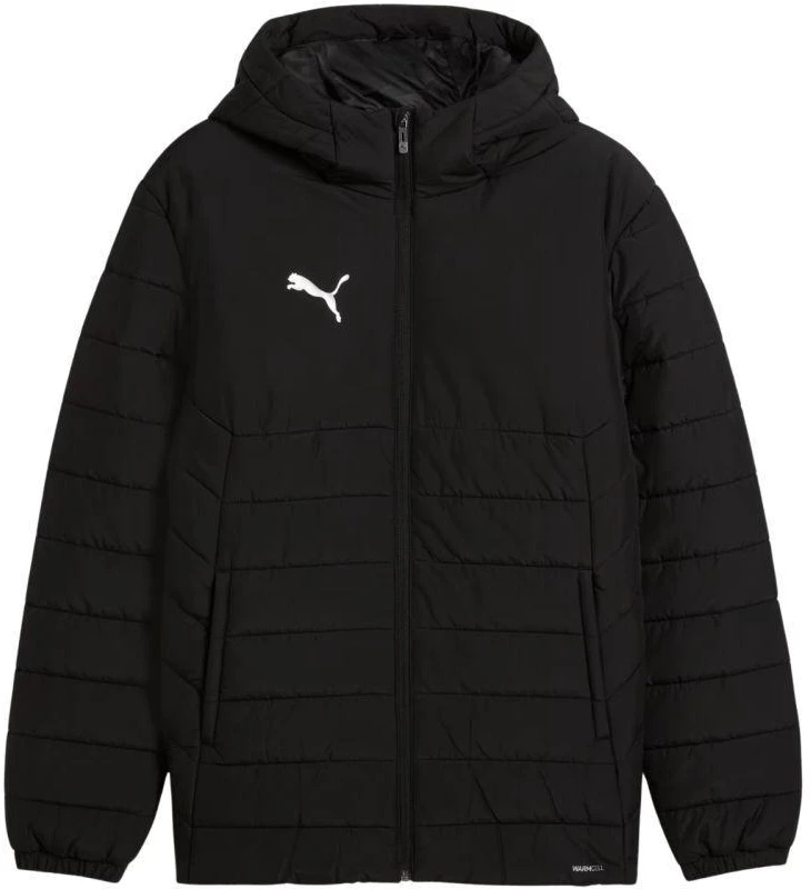 Puma Team Additions Vyriškis su gobtuvu dygsniuota striukė Juoda 659795 03