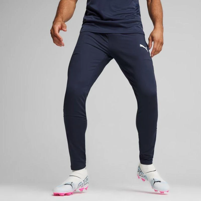 Puma Team Goal Siauros Treniruočių Vyriškos Kelnės Tamsiai Mėlynos 659037 06