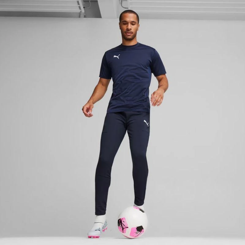 Puma Team Goal Siauros Treniruočių Vyriškos Kelnės Tamsiai Mėlynos 659037 06
