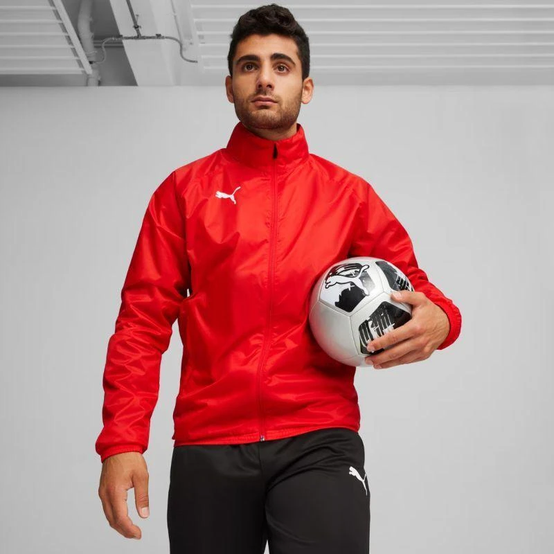 Puma Team Goal visų oro sąlygų vyriška striukė raudona 659038 01