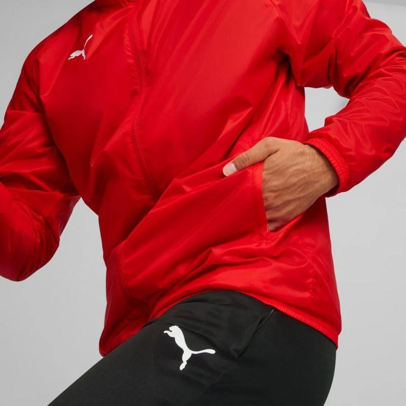 Puma Team Goal visų oro sąlygų vyriška striukė raudona 659038 01