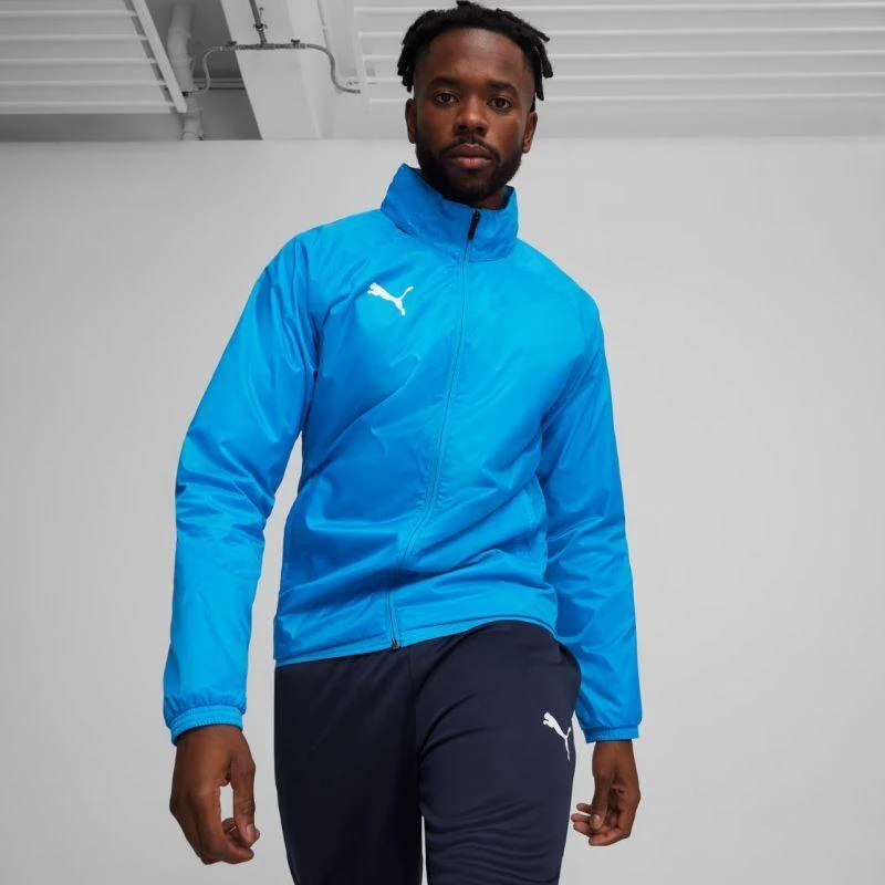 Puma Team Goal Vyriška striukė atspari visoms oro sąlygoms Mėlyna 659038 02