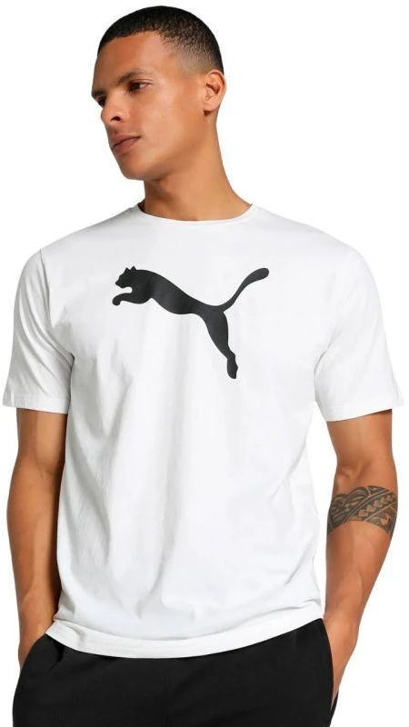 Puma Team Rise Logo medvilniniai marškinėliai M 658705 04