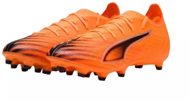 Puma Ultra 6 Match FG/AG Heat Fire futbolo bateliai oranžiniai 108514 03