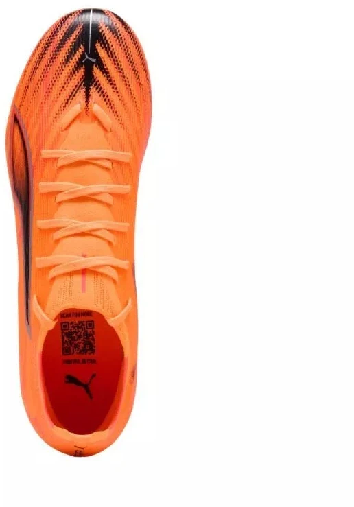 Puma Ultra 6 Match FG/AG Heat Fire futbolo bateliai oranžiniai 108514 03