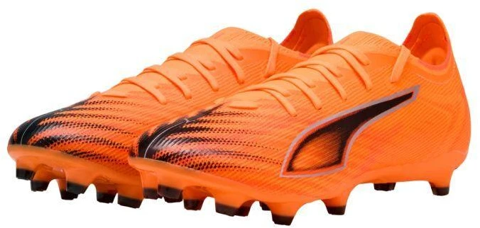 Puma Ultra 6 Match FG/AG Heat Fire futbolo bateliai oranžiniai 108514 03