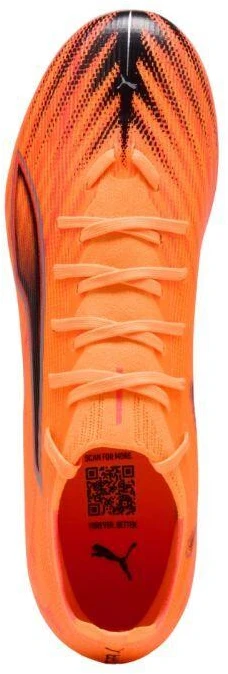 Puma Ultra 6 Match FG/AG Heat Fire futbolo bateliai oranžiniai 108514 03