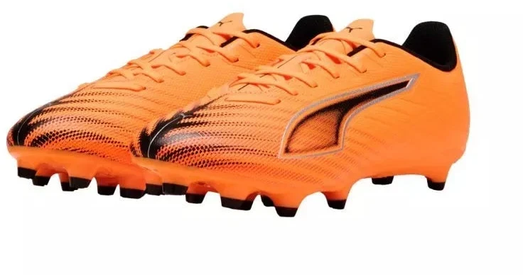 Puma Ultra 6 Play FG/AG Heat Fire futbolo batai oranžiniai 108532 03
