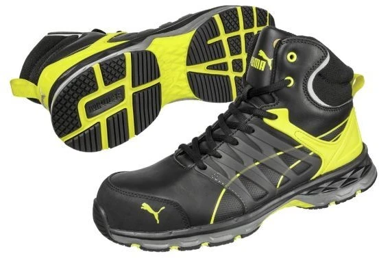 Puma Velocity 2.0 Geltoni Vidutiniai Batai MLI-S12B1 Juodi Vyrams