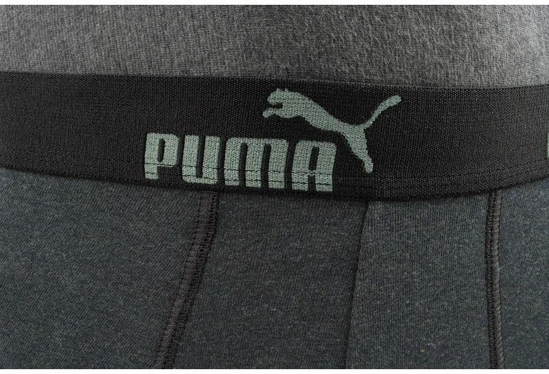 Puma Vyriški bokseriai trumpikės, 9 vnt. pakuotė, juodi, pilki, chaki, patogūs, medvilniniai