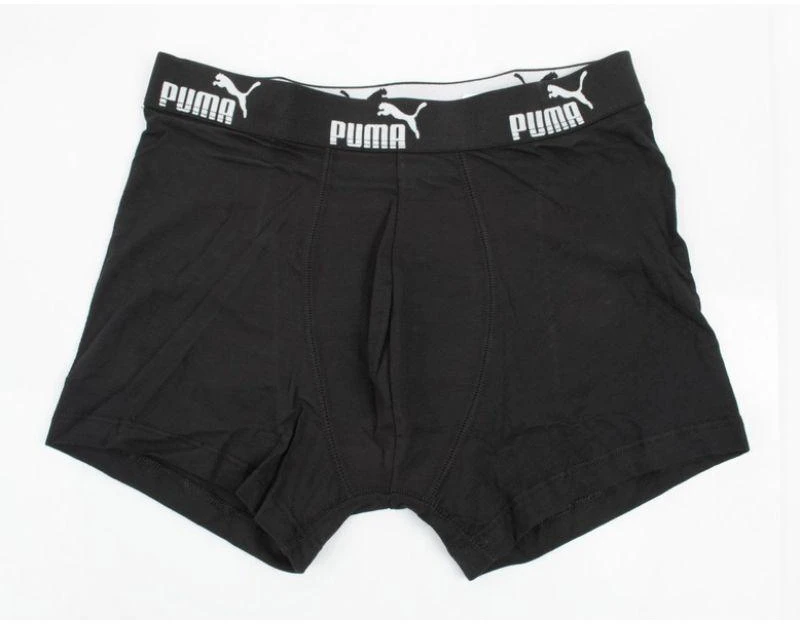Puma Vyriški bokseriai trumpikės, 9 vnt. pakuotė, juodi, pilki, chaki, patogūs, medvilniniai