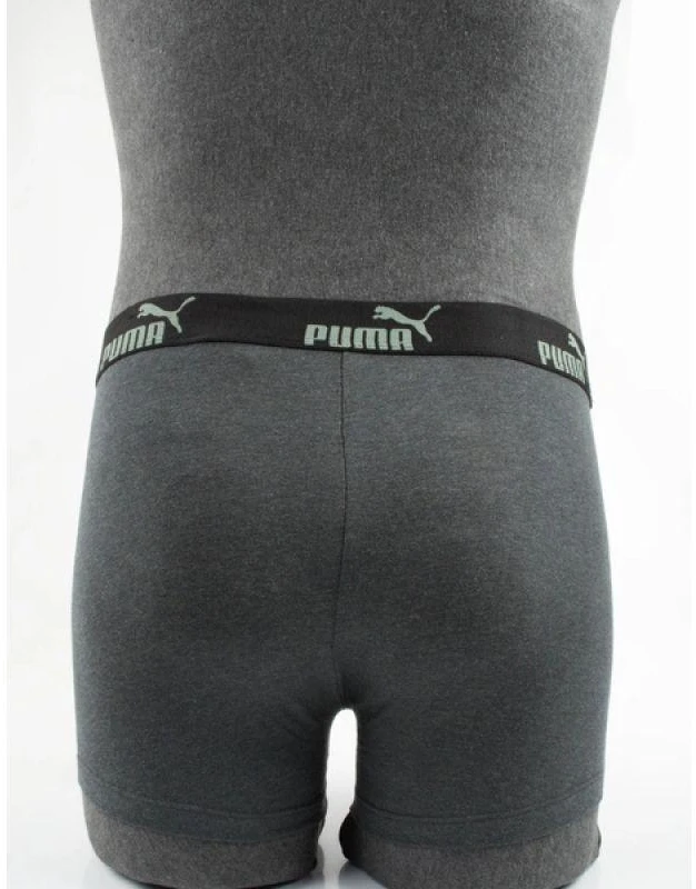 Puma Vyriški bokseriai trumpikės, 9 vnt. pakuotė, juodi, pilki, chaki, patogūs, medvilniniai