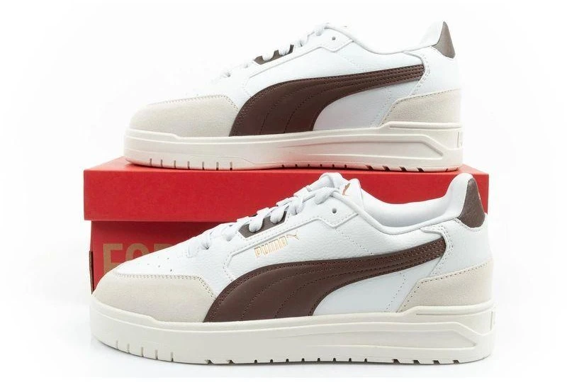 Puma vyriški sportbačiai Shuffle – lengvi, patogūs, madingi, smėlio spalvos