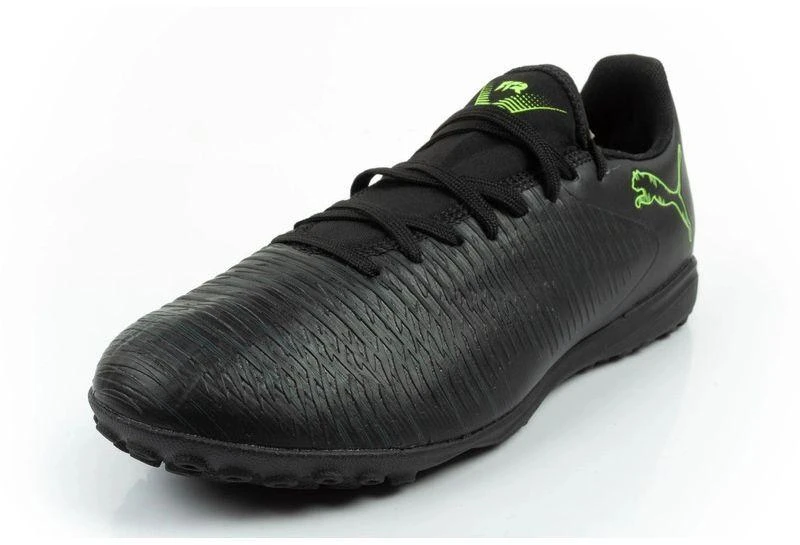 Puma vyriški sportiniai batai Future 8 Play TT futbolo batai su dirbtine danga, juodi-žali