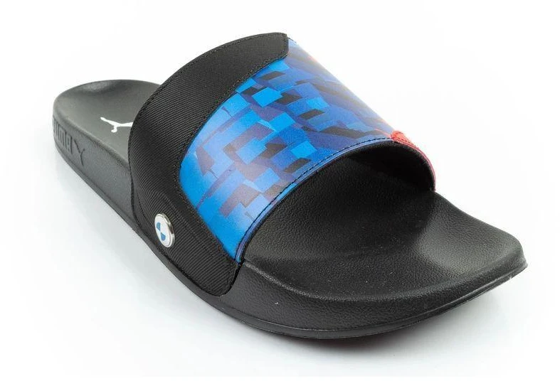 Puma vyriškos sportinės šlepetės BMW MMS Leadcat 2.0 Graphic, stilingos