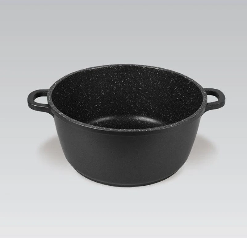 Maestro MR-4628C Puodas su dangčiu 28 cm 5,8 l Juodas