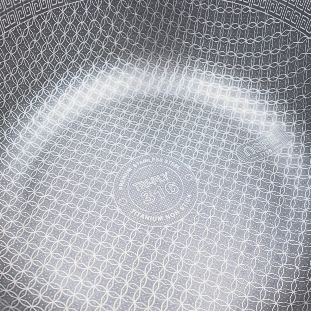 Puodas su dangčiu OSFÉ Tri-Ply, 20 cm, 3 l