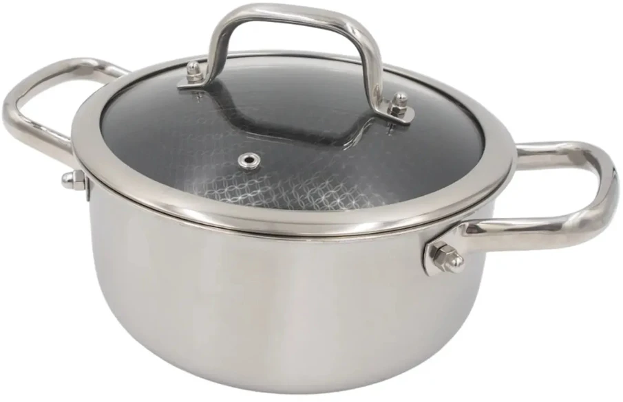 Puodas su dangčiu OSFÉ Tri-Ply, 20 cm, 3 l