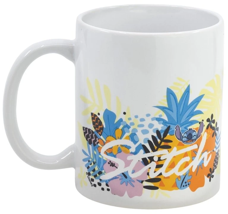 STOR „Disney Stitch“ – keraminis puodelis iš ananasų adaptacijos kolekcijos, 325 ml
