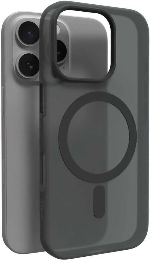 Puro Daylight MagSafe Silicone dėklas skirtas Apple iPhone 16 Pro – juodos spalvos