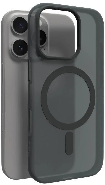 Silikoninis Puro Daylight MagSafe Apple iPhone 16 Pro Max – dėklas telefonui juodos spalvos