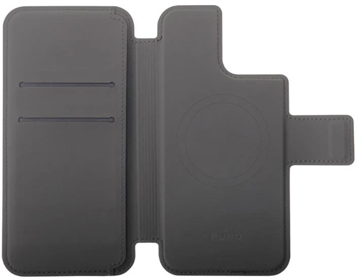 Dėklas SBS PURO Folio MagSafe Case – iPhone 14 Plus / 12 Pro Max Case (Juodas)