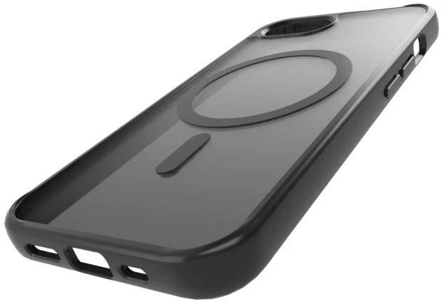 „Puro Gradient MagSafe“ silikoninis dėklas „iPhone 16e/17e“ – juodas
