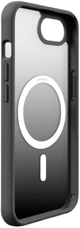 „Puro Gradient MagSafe“ silikoninis dėklas „iPhone 16e/17e“ – juodas