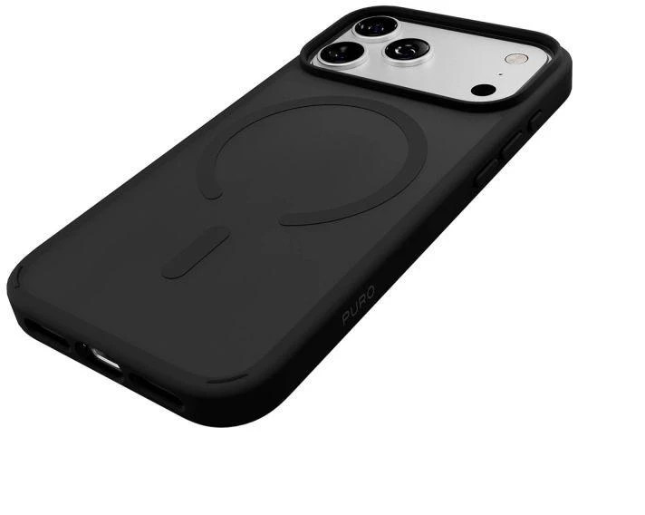 Puro Gradientinis TPU dėklas iPhone 17 Pro Max, suderinamas su MagSafe - Juodas