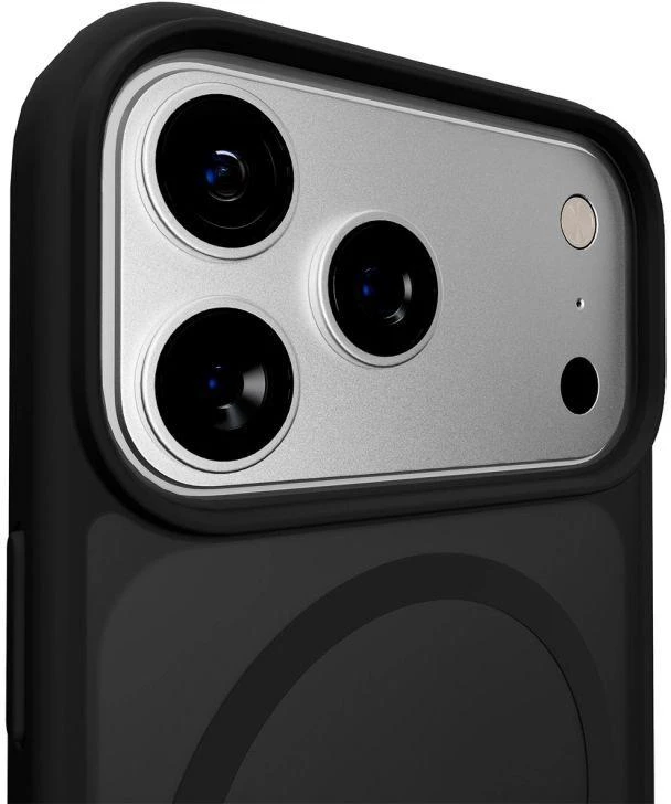 Puro Gradientinis TPU dėklas iPhone 17 Pro Max, suderinamas su MagSafe - Juodas