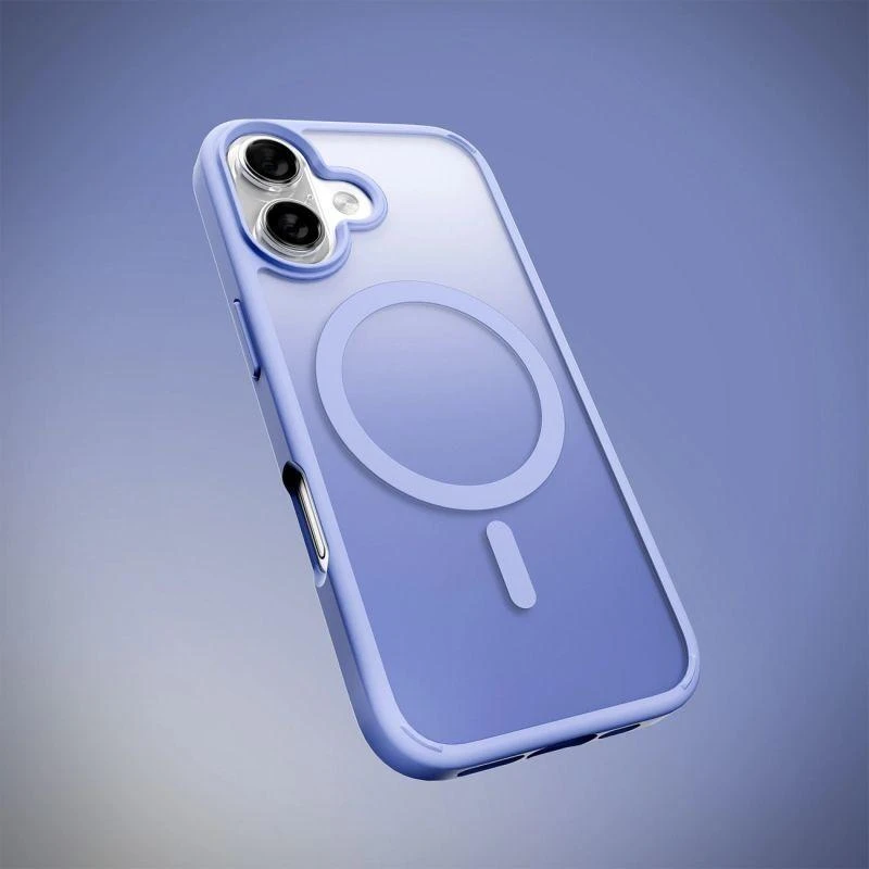 „Puro“ gradientinis TPU dėklas, suderinamas su „MagSafe“, skirtas „iPhone 17“ - Mėlyna