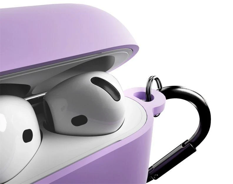 Dėklas Puro Icon Case for AirPods 4 - Violetinė