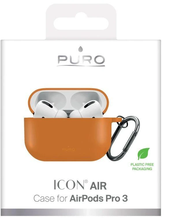 Puro Icon dėklas, skirtas AirPods Pro 3 - Oranžinis