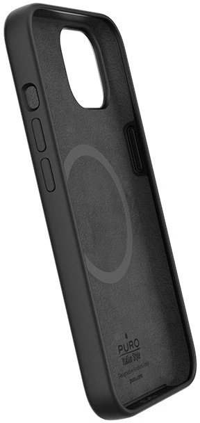 SBS Dėklas PURO skirtas iPhone 14 Max, juodas / IPC1467ICONMAGBLK