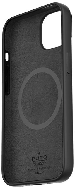 SBS Dėklas PURO skirtas iPhone 14 Max, juodas / IPC1467ICONMAGBLK