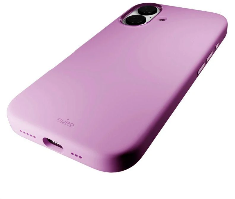 iPhone 16 silikoninis dėklas PURO, ICON MAG PRO, rožinis / PUIPC1661ICONMPROSE / 2512399