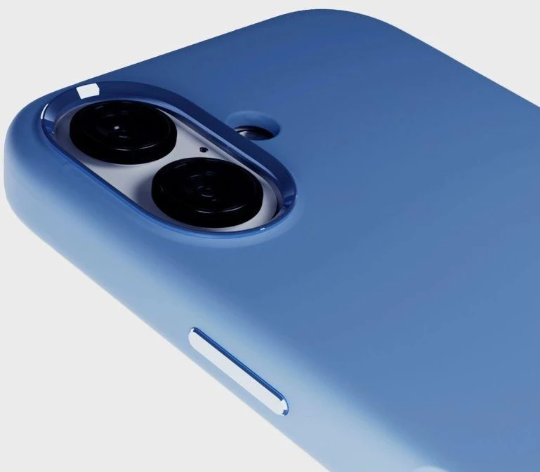 Silikoninis Puro Icon Mag Pro MagSafe Apple iPhone 16 - dėklas telefonui mėlynos spalvos