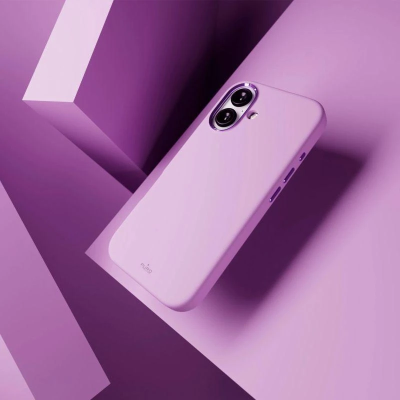 iPhone 16 silikoninis dėklas PURO, ICON MAG PRO, rožinis / PUIPC1661ICONMPROSE / 2512399