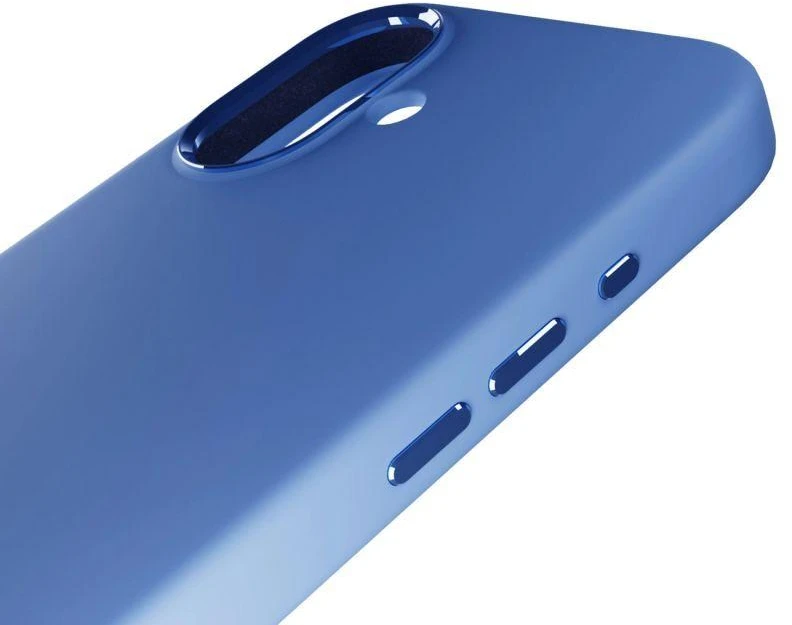 Silikoninis Puro Icon Mag Pro MagSafe Apple iPhone 16 - dėklas telefonui mėlynos spalvos