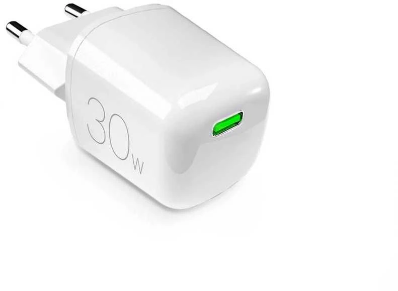 Puro Elektrik Puro MiniPro 30W GaN USB-C Wall Charger - Baltas