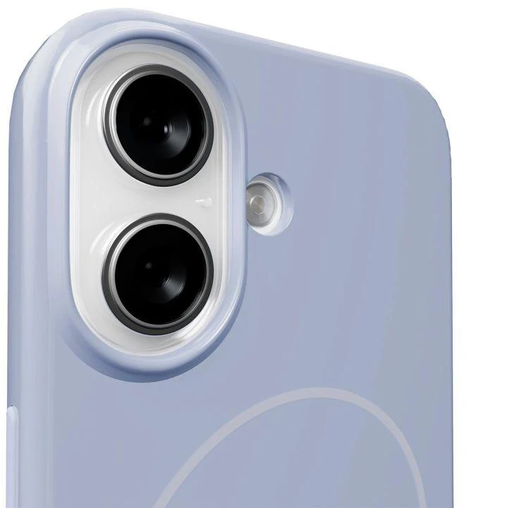 Puro Pulse iPhone 17 polikarbonatinis apsauginis dėklas - mėlyna