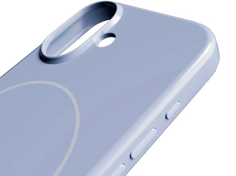 Puro Pulse iPhone 17 polikarbonatinis apsauginis dėklas - mėlyna