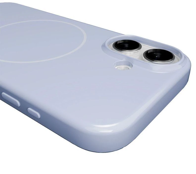 Puro Pulse iPhone 17 polikarbonatinis apsauginis dėklas - mėlyna