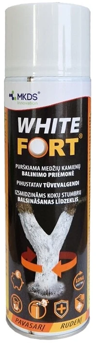 Mkds Baltas FORT purškiama priemonė kamienų balinimui , 500 ml