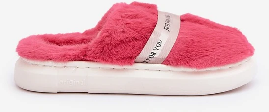 Purūs šlepetės su dekoratyvia juosta, rožinė Savalithea“
