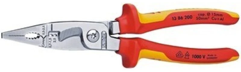 Replės elektrikui VDE 200mm, Knipex