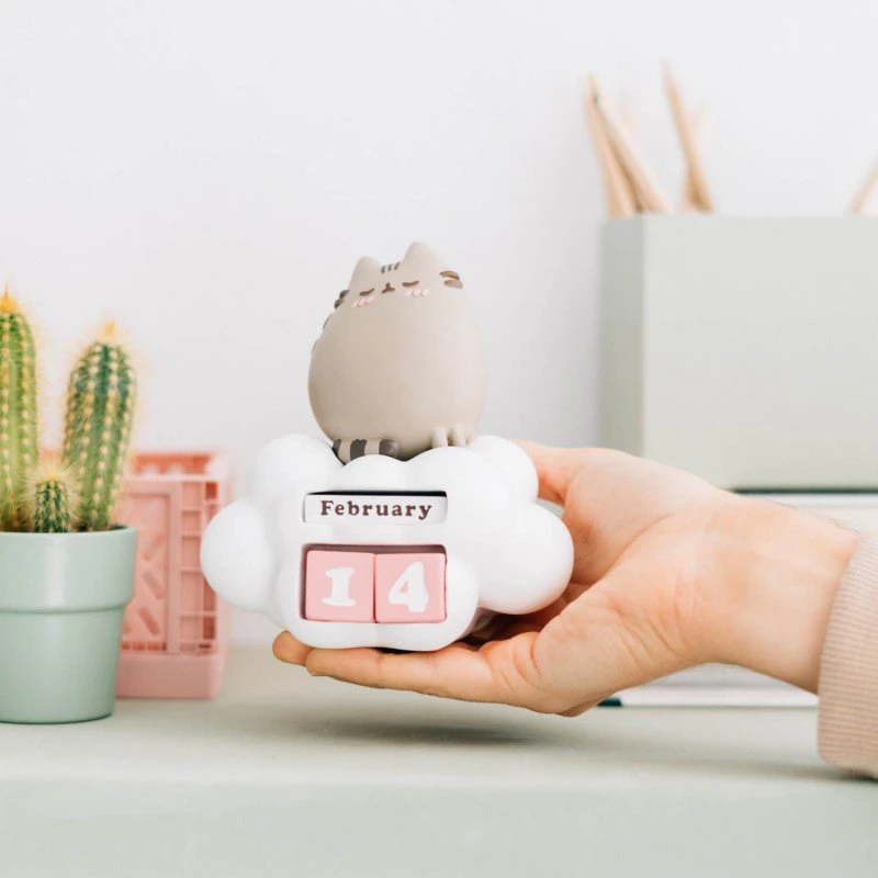 Pusheen – amžinasis 3D kalendorius iš „Purrfect Love“ kolekcijos