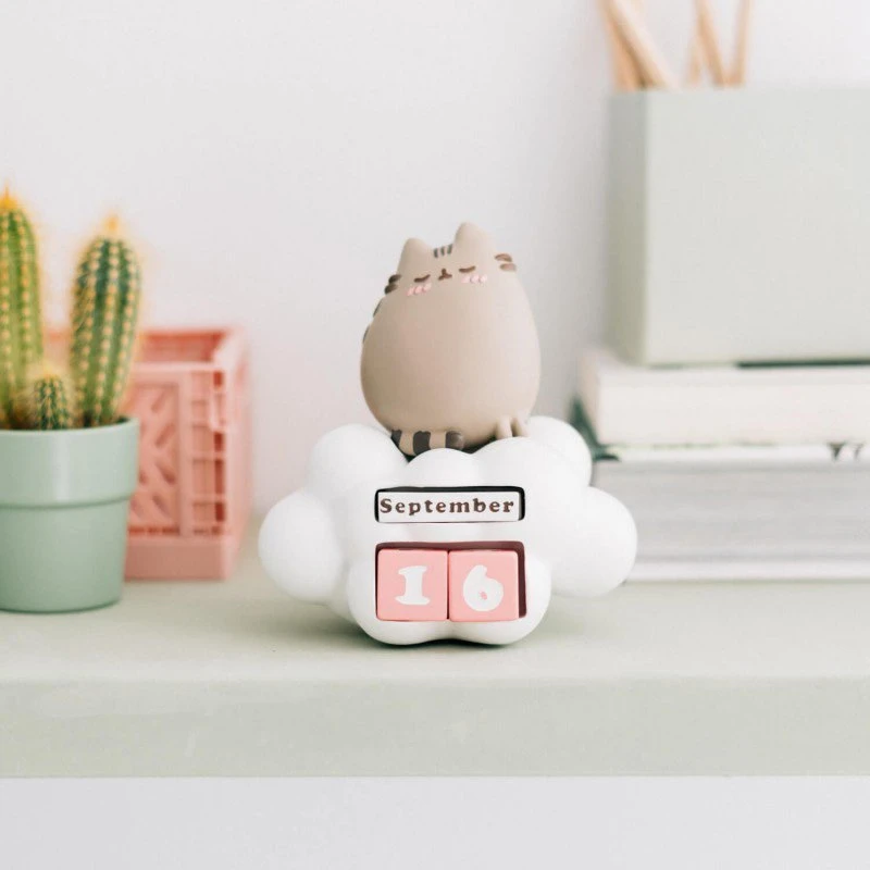 Pusheen – amžinasis 3D kalendorius iš „Purrfect Love“ kolekcijos