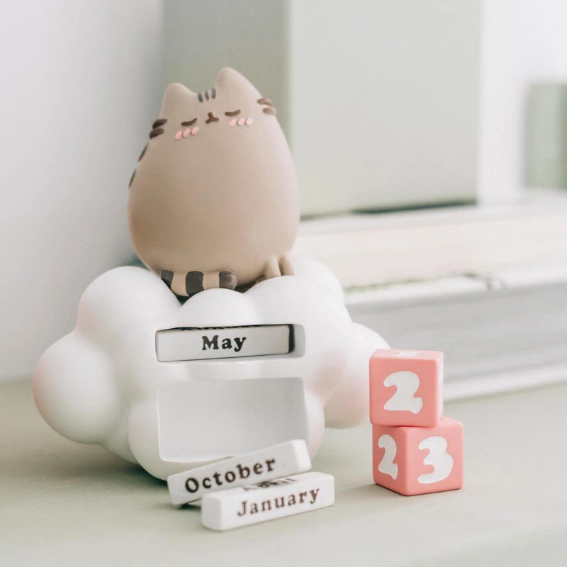 Pusheen – amžinasis 3D kalendorius iš „Purrfect Love“ kolekcijos