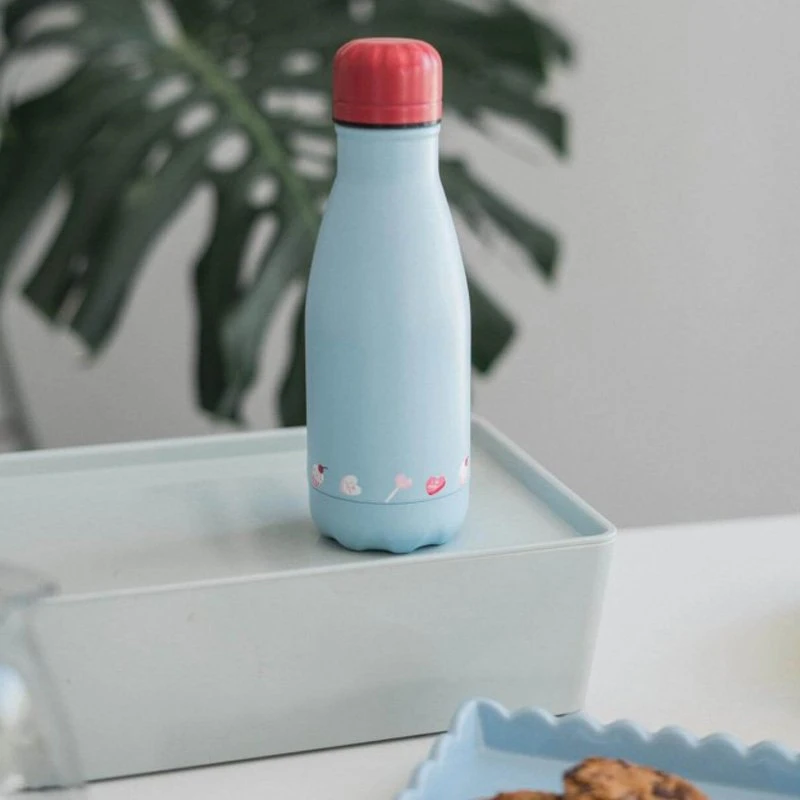 Pusheen - nerūdijančio plieno termo butelis iš „Purrfect Love“ kolekcijos, 260 ml